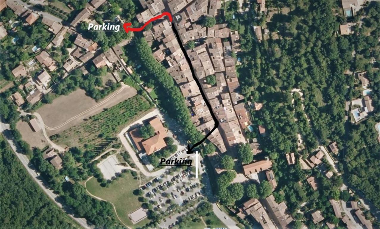 Studio En Duplex La Roquebrussanne Екстер'єр фото